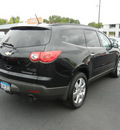 chevrolet traverse 2010 black suv lt gasoline 6 cylinders all whee drive 6 speed automatic 55391