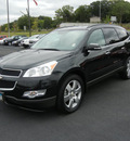 chevrolet traverse 2010 black suv lt gasoline 6 cylinders all whee drive 6 speed automatic 55391