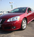 pontiac g6 2008 red coupe gt gasoline 6 cylinders front wheel drive automatic 60443