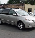toyota sienna 2005 silver van xle limited 7 passenger gasoline 6 cylinders all whee drive automatic 06019