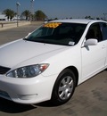 toyota camry 2006 white sedan le gasoline 4 cylinders front wheel drive automatic 90241