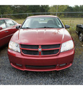 dodge avenger 2008 red sedan se gasoline 4 cylinders front wheel drive automatic with overdrive 08902