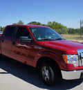 ford f 150 2009 red xlt gasoline 8 cylinders 2 wheel drive automatic 76205