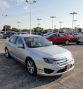 ford fusion 2012 silver sedan se gasoline 4 cylinders front wheel drive automatic with overdrive 60546