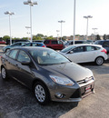 ford focus 2012 gray sedan sr gasoline 4 cylinders front wheel drive automatic with overdrive 60546