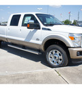 ford f 350 super duty 2012 oxford white king ranch biodiesel 8 cylinders 4 wheel drive automatic with overdrive 77388