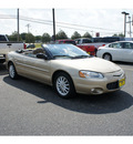 chrysler sebring 2001 champagne lxi gasoline 6 cylinders front wheel drive automatic 07724