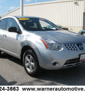 nissan rogue 2010 silver suv gasoline 4 cylinders automatic 45840