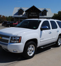 chevrolet tahoe 2008 white suv z71 flex fuel 8 cylinders 2 wheel drive automatic 76087