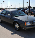cadillac deville 2004 gray sedan gasoline 8 cylinders front wheel drive automatic 76087
