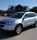 chevrolet traverse 2011 silver lt gasoline 6 cylinders front wheel drive automatic 76087