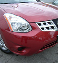 nissan rogue 2011 red suv s gasoline 4 cylinders all whee drive automatic 46219