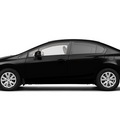 honda civic 2012 black sedan lx gasoline 4 cylinders front wheel drive 5 speed automatic 47129