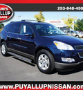 chevrolet traverse 2011 dk  blue suv lt gasoline 6 cylinders all whee drive automatic 98371