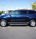 chevrolet traverse 2011 dk  blue suv lt gasoline 6 cylinders all whee drive automatic 98371