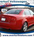 audi a4 2008 red sedan 2 0t quattro gasoline 4 cylinders all whee drive automatic 99336