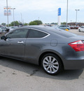 honda accord 2009 dk  gray coupe exl nav gasoline 6 cylinders front wheel drive automatic 46219