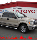 ford f 150 2010 gold gasoline 8 cylinders 2 wheel drive automatic 79925
