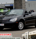 chrysler sebring 2008 black touring flex fuel 6 cylinders front wheel drive automatic 62034