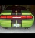 dodge challenger 2011 dk  green coupe srt8 392 gasoline 8 cylinders rear wheel drive shiftable automatic 34731