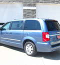 chrysler town and country 2012 lt  blue van touring flex fuel 6 cylinders front wheel drive automatic 80301