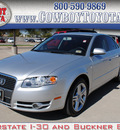 audi a4 2007 silver sedan 2 0t gasoline 4 cylinders front wheel drive automatic 75228
