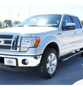 ford f 150 2011 silver lariat gasoline 6 cylinders 4 wheel drive automatic 77388