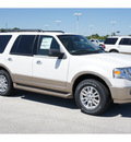 ford expedition 2011 white suv xlt flex fuel 8 cylinders 2 wheel drive automatic 77388