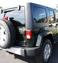 jeep wrangler unlimited 2012 green suv sahara gasoline 6 cylinders 4 wheel drive automatic 07730