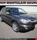 acura rdx 2009 dk  gray suv turbo gasoline 4 cylinders all whee drive automatic 07044