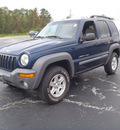 jeep liberty 2002 blue suv sport gasoline v6 4 wheel drive automatic 28557