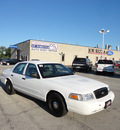 ford crown victoria 2007 white sedan police interceptor 8 cylinders automatic with overdrive 60546