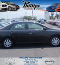 toyota corolla 2010 black sedan le gasoline 4 cylinders front wheel drive automatic 34788