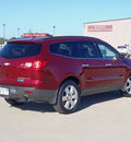 chevrolet traverse 2010 red suv ltz gasoline 6 cylinders front wheel drive automatic 62708