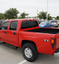 chevrolet colorado 2006 red lt gasoline 5 cylinders rear wheel drive automatic 76205