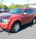 ford escape 2010 red suv xlt gasoline 4 cylinders all whee drive 6 speed automatic 55391