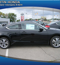 honda accord 2012 black coupe gasoline 4 cylinders front wheel drive not specified 46219