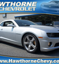 chevrolet camaro 2010 silver coupe ss gasoline 8 cylinders rear wheel drive not specified 07507