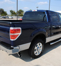 ford f 150 2010 blue xlt gasoline 8 cylinders 2 wheel drive automatic 75228