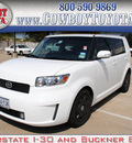 scion xb 2008 white suv gasoline 4 cylinders front wheel drive automatic 75228