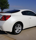 nissan altima 2012 white coupe 2 5 s gasoline 4 cylinders front wheel drive automatic 76018