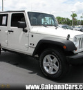jeep wrangler unlimited 2008 white suv x gasoline 6 cylinders 4 wheel drive automatic 33912