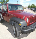 jeep wrangler 2010 red suv sport gasoline 6 cylinders 4 wheel drive automatic 81212