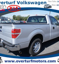 ford f 150 2010 silver xl gasoline 8 cylinders 2 wheel drive automatic with overdrive 99336