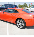 chevrolet camaro 2012 orange coupe rs gasoline 6 cylinders rear wheel drive 6 spd auto rr vision pkg 77090