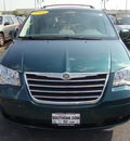 chrysler town country 2009 green van touring gasoline 6 cylinders front wheel drive automatic 60443