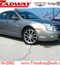 ford fusion 2008 lt  gray sedan i4 se gasoline 4 cylinders front wheel drive automatic 45840