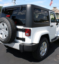 jeep wrangler 2012 white suv sahara gasoline 6 cylinders 4 wheel drive automatic 07730