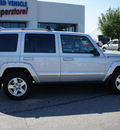 jeep commander 2007 silver suv limited flex fuel 8 cylinders 4 wheel drive shiftable automatic 46168
