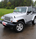 jeep wrangler 2008 silver suv sahara gasoline 6 cylinders 4 wheel drive not specified 44024